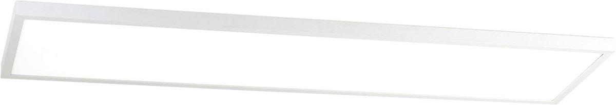 Deckenleuchte LED 40W CCT L120 Disc weiß Rechteck