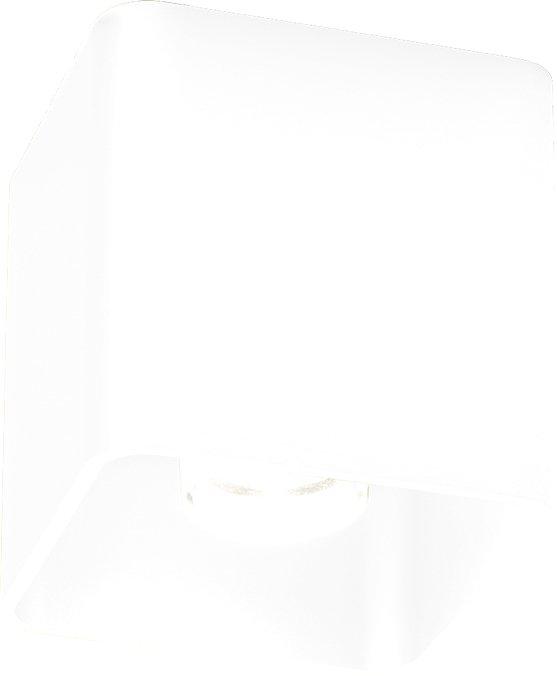 Anbaudownlight 8W 3000K 21° 700lm Docus Surf 1.0 LED mattweiß