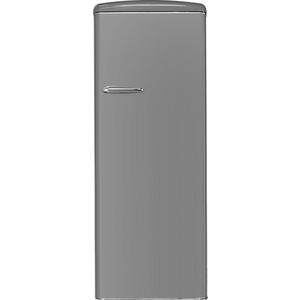 Kühlschrank 229 Liter retro grau