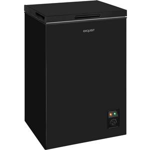 Gefriertruhe 99 Liter schwarz