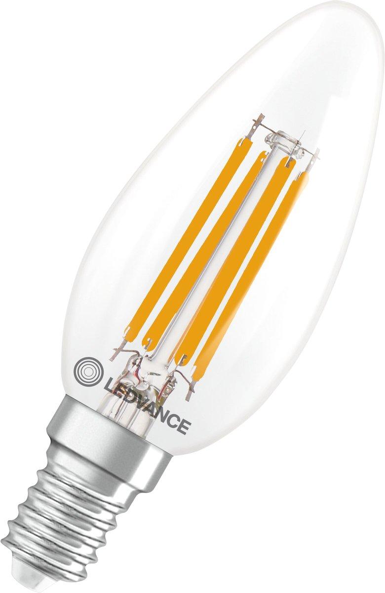 LED Kerzenlampe LED CLASSIC B DIM P 3,4W 827 Clear E14