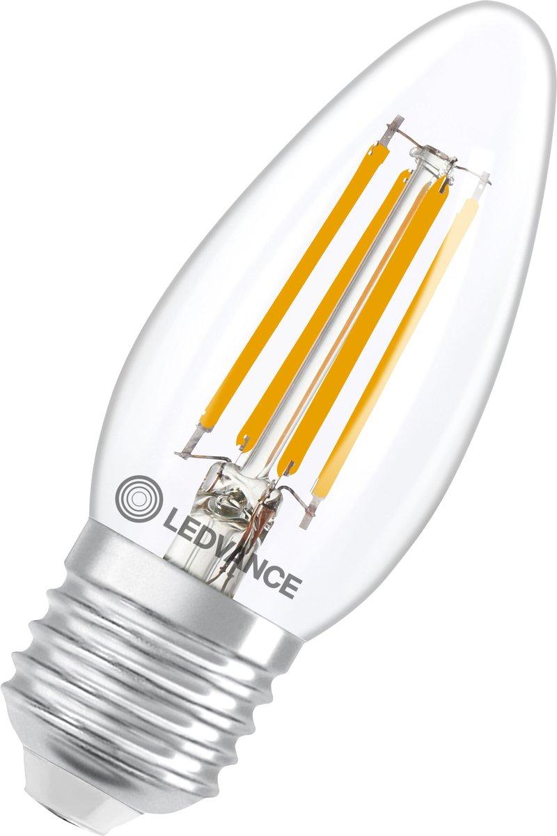 LED Kerzenlampe LED CLASSIC B DIM P 3,4W 827 Clear E27