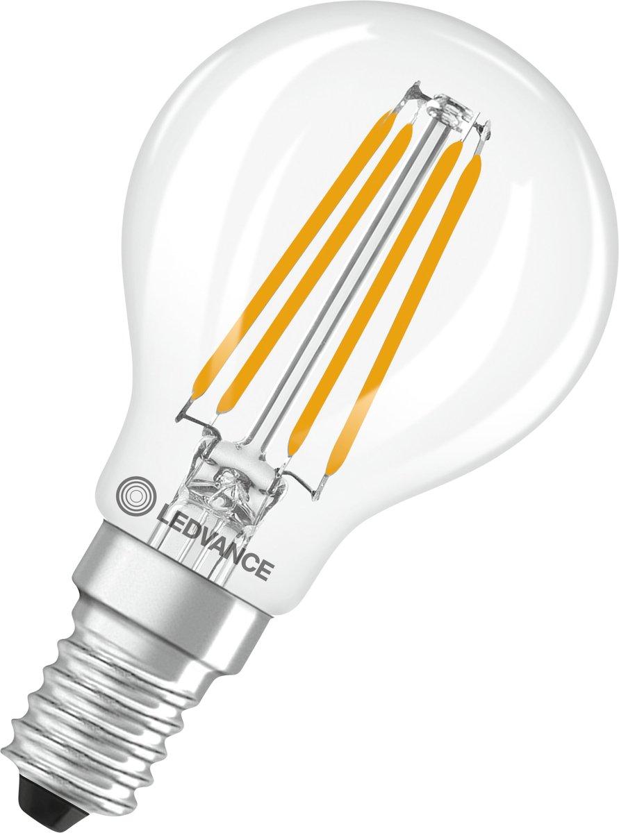 LED Tropfenlampe LED CLASSIC P P 3,4W 827 Clear E14