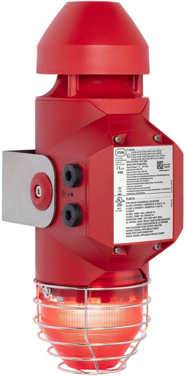 Hupe/LED-Leuchte Linsenfarbe: Rot