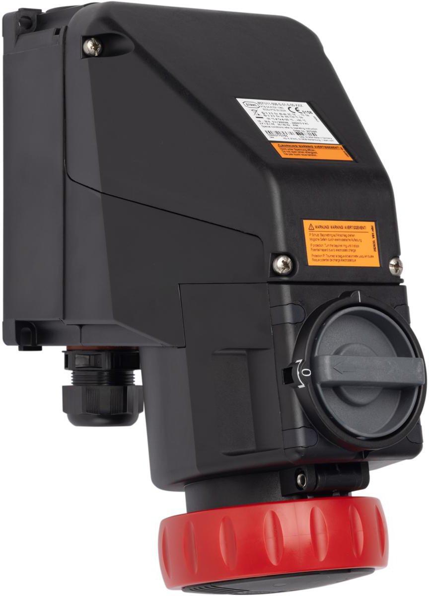 8571/11-506-S-01-0-00-XXX Wandsteckdose 32 A SolConeX