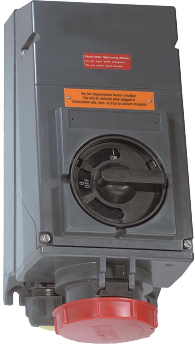 8579/31-506 Wandsteckdose 63 A SolConeX