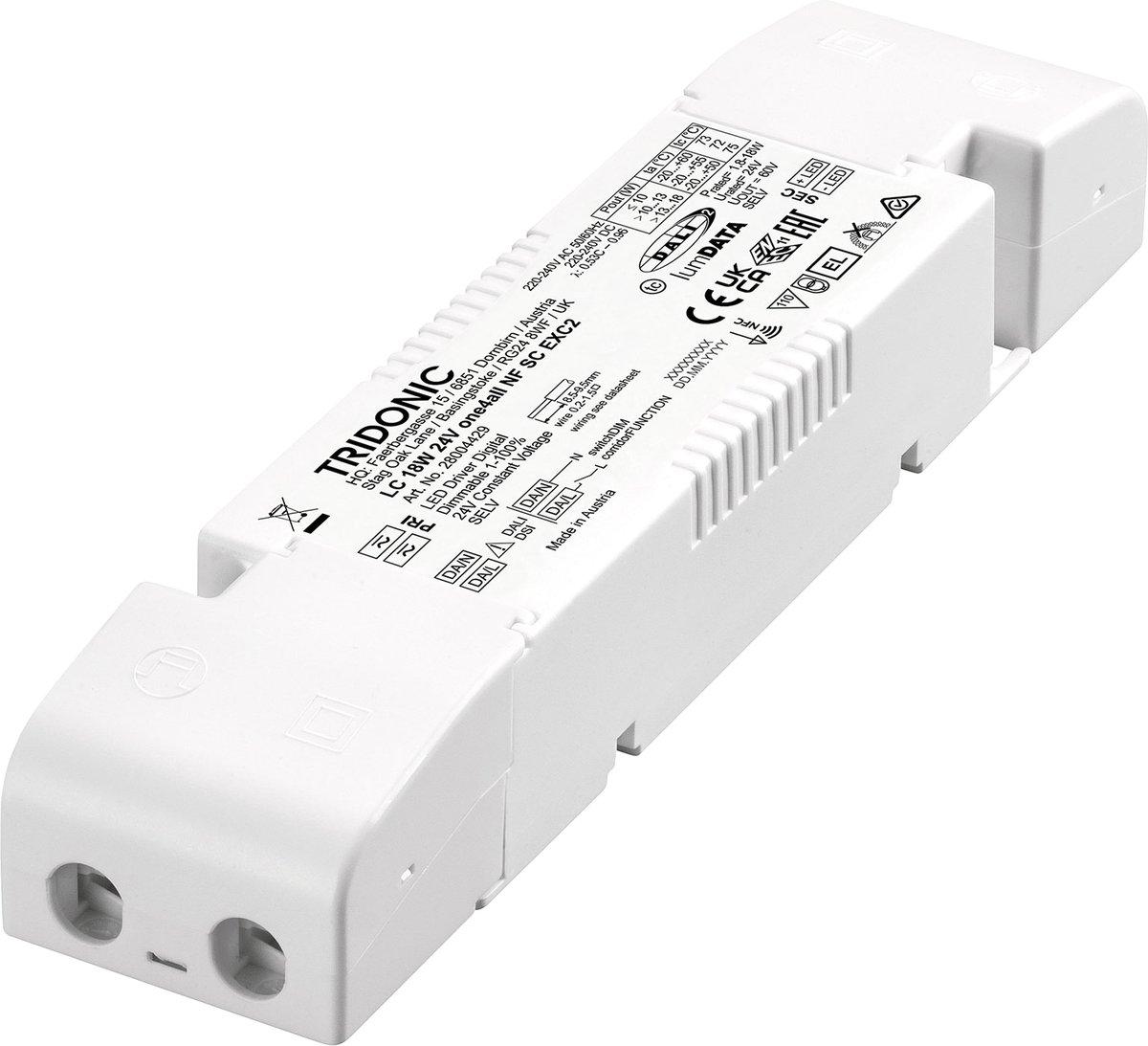 Kompakttreiber LC 18W 24V one4all NF SC EXC2