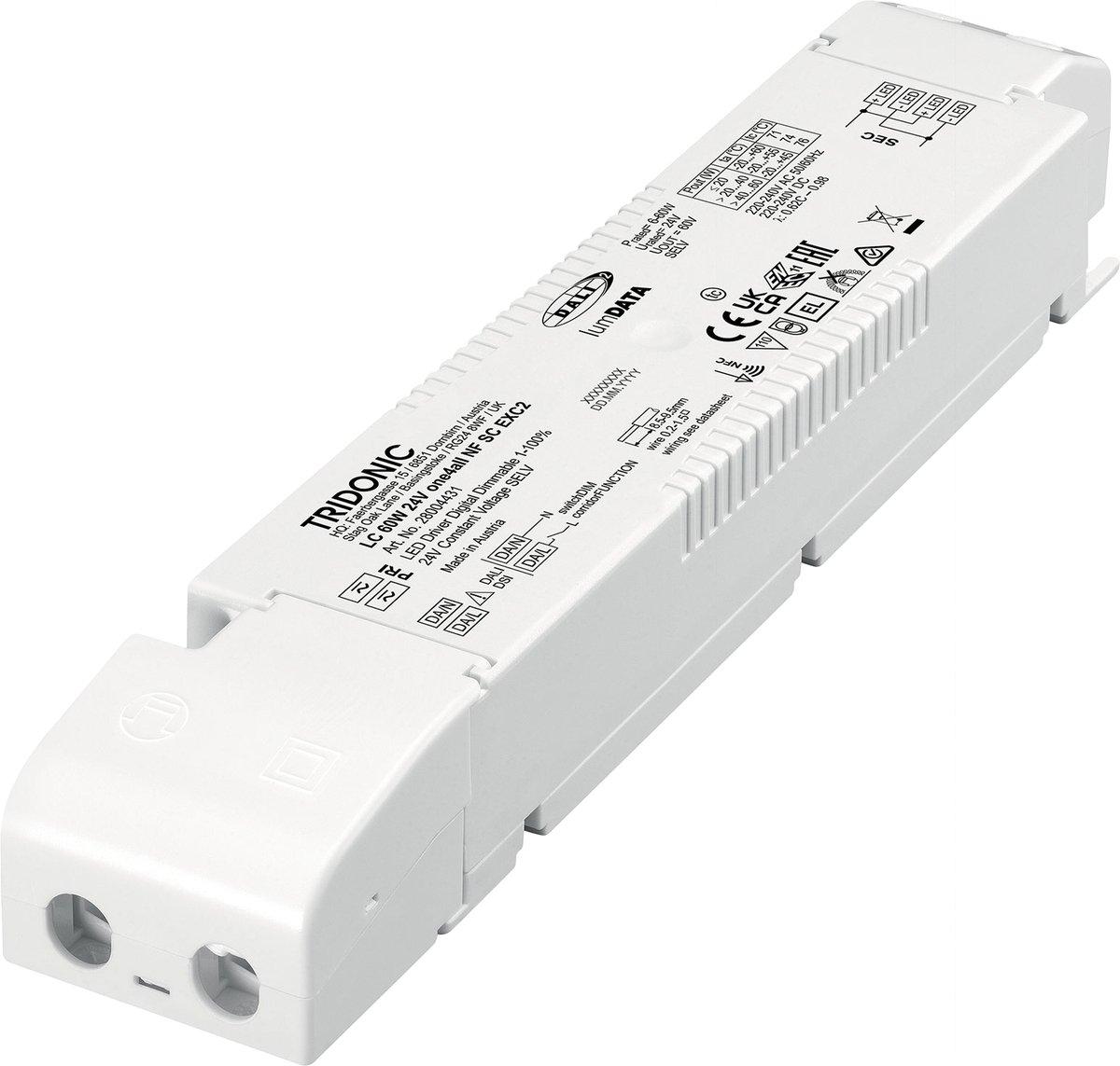 Kompakttreiber LC 60W 24V one4all NF SC EXC2