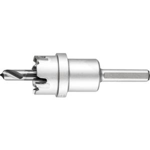 Hartmetall Lochschneider/-Lochsäge Ø 22x8mm Schaft-Ø 7mm Schnitttiefe 4mm univ.