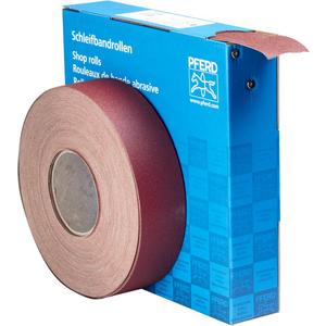 Korund Schleifbandrolle Gewebe SBR Breite 50 mm Länge 50 m A120