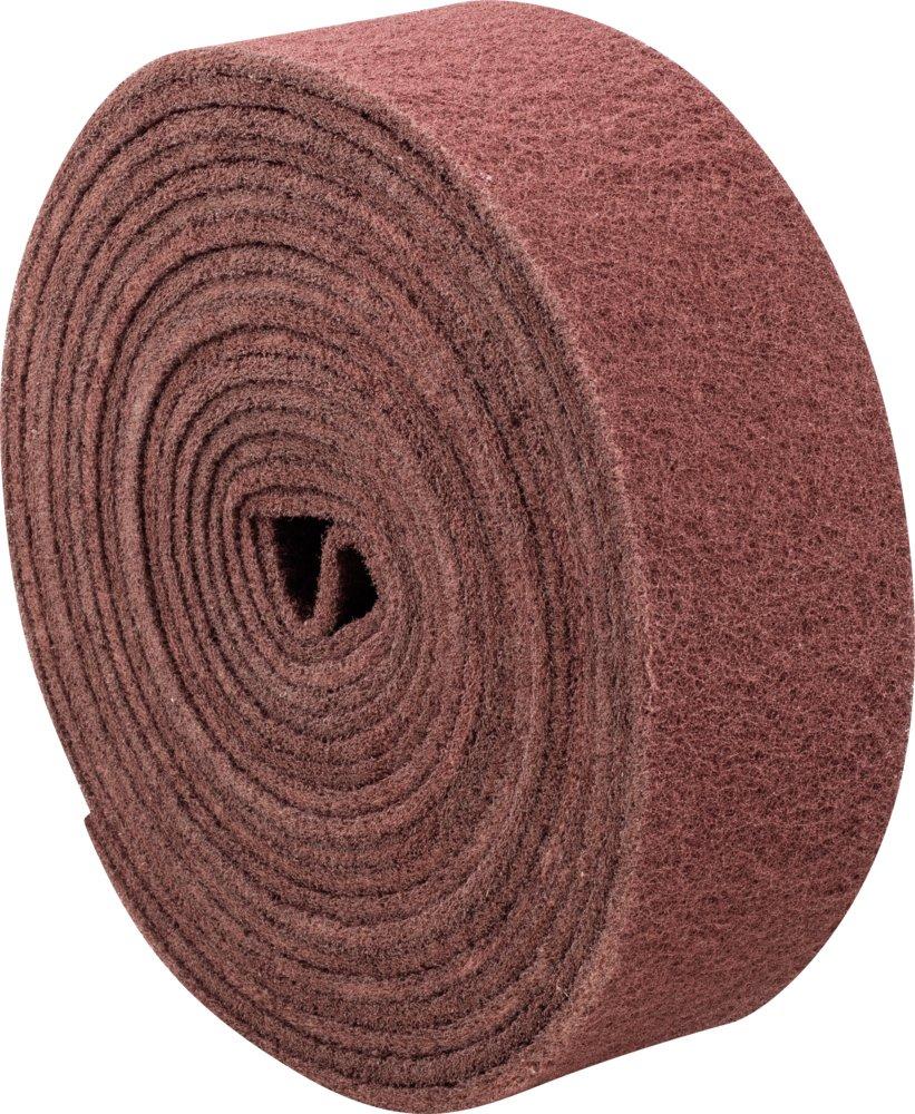 Vliesbandrolle VBR 100mmx10m Korund A280 für Feinschliff und Finish