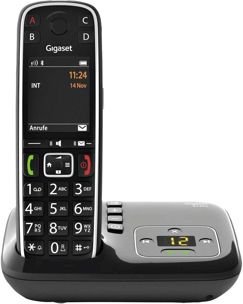 Gigaset E720A DECT GAP Bluetooth Schnurloses Telefon analog Anrufbeantworter