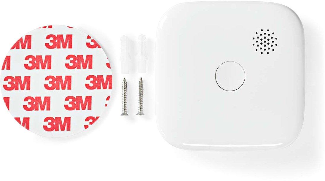 SmartLife Rauchmelder Wi-Fi Batteriebetrieben 85 dB weiß