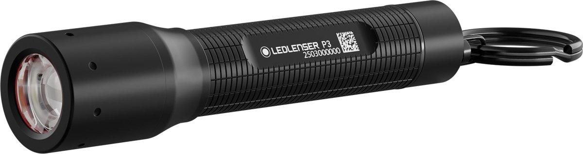 Schlüsselleuchte P3 130 lm 6000 - 7500 K schwarz