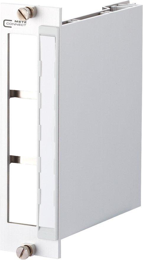 Modulträge3HE 7 TE 6 Port Aluminium unbestückt