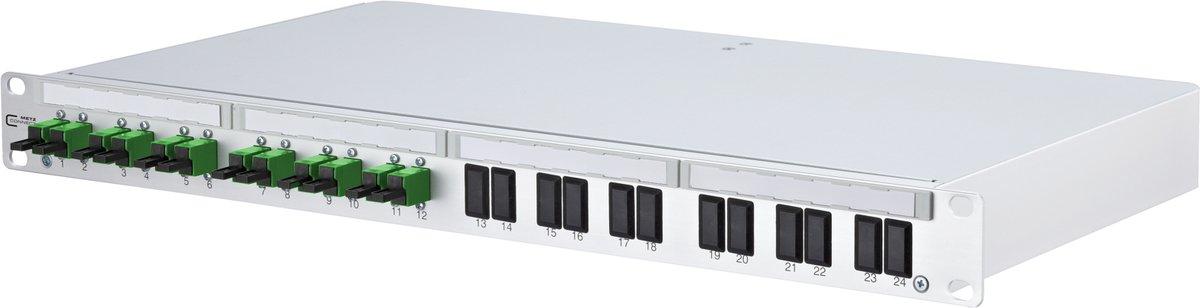 Patchfeld splice 12xE2000-Simplex APC OS2