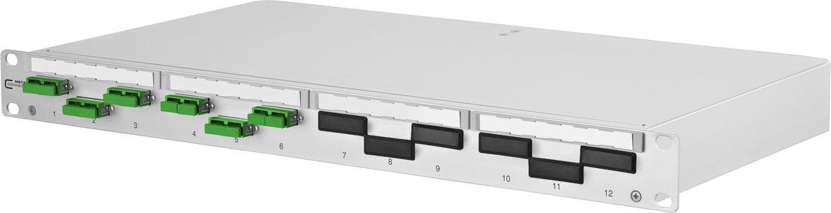 Patchfeld splice 6xSC-Duplex APC OS2