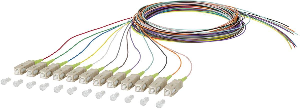Pigtail SC-PC OM5 12 Farben