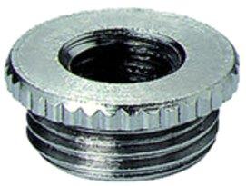 Reduktion M32M25 Messing/Vernickelt