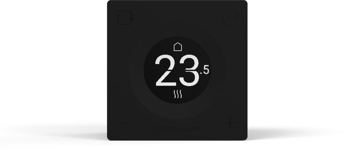 Funkthermostat in Verbindung mit Funkempfänger SMARTBOX WiFi schwarz
