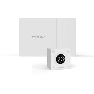 Set bestehend aus Funkempfänger und Funkthermostat WiFi weiß