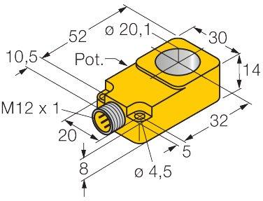 Induktiver Sensor mit Analogausgang