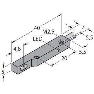 Opto-Sensor Winkellichttaster Miniatursensor