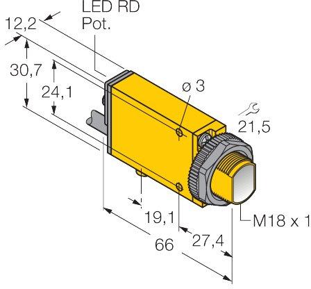Opto-Sensor Reflexionslichtschranke