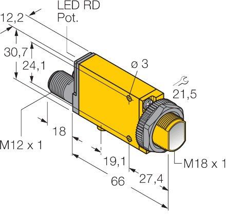 Opto-Sensor Reflexionslichtschranke