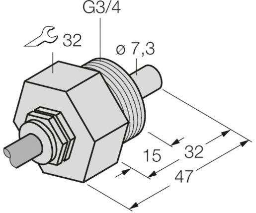 Strömungsüberwachung Eintauchsensor ohne integrierte Auswerteelektronik