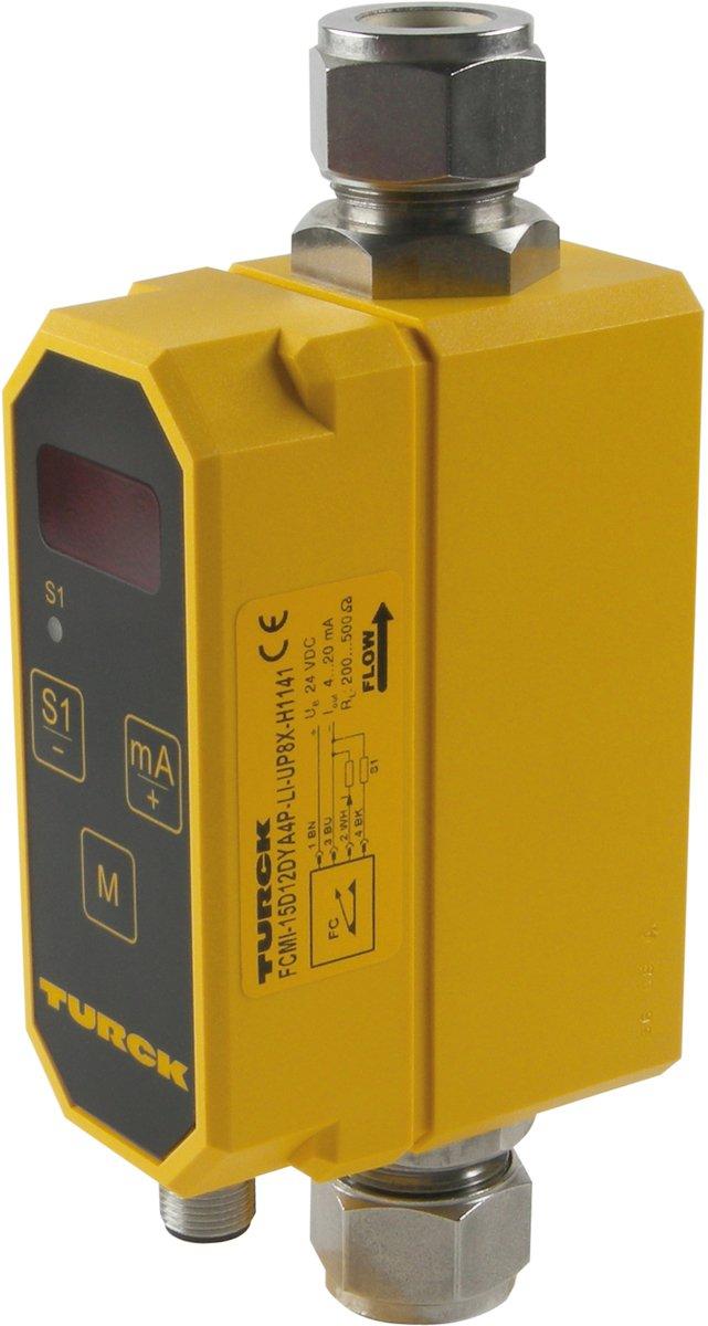 Durchflussmessung Inline-Sensor mit integrierter Auswerteelektronik