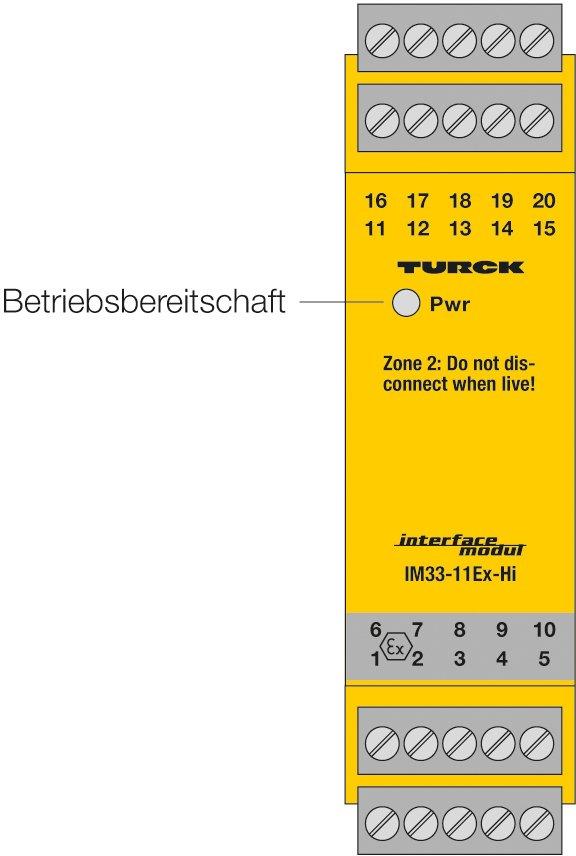 Messumformer-Speisetrenner 1-kanalig