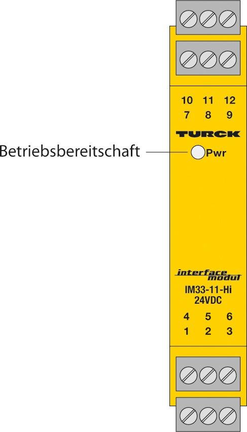 Messumformer-Speisetrenner 1-kanalig