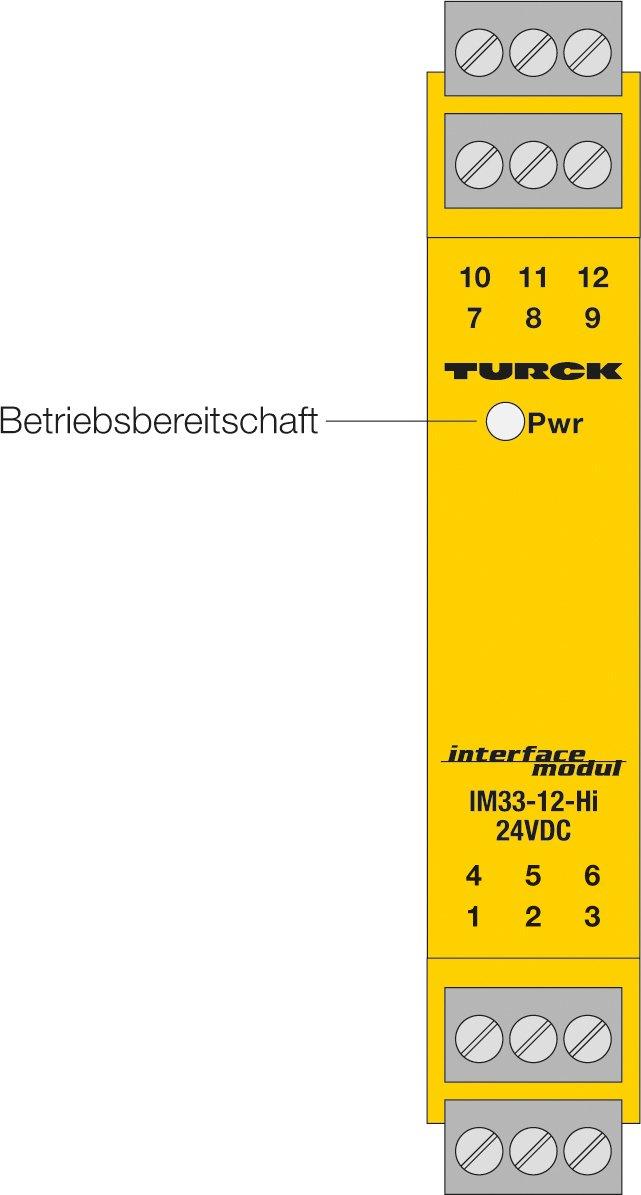 Messumformer-Speisetrenner 1-kanalig