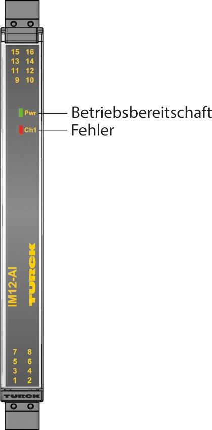 Messumformer-Speisetrenner 1-kanalig