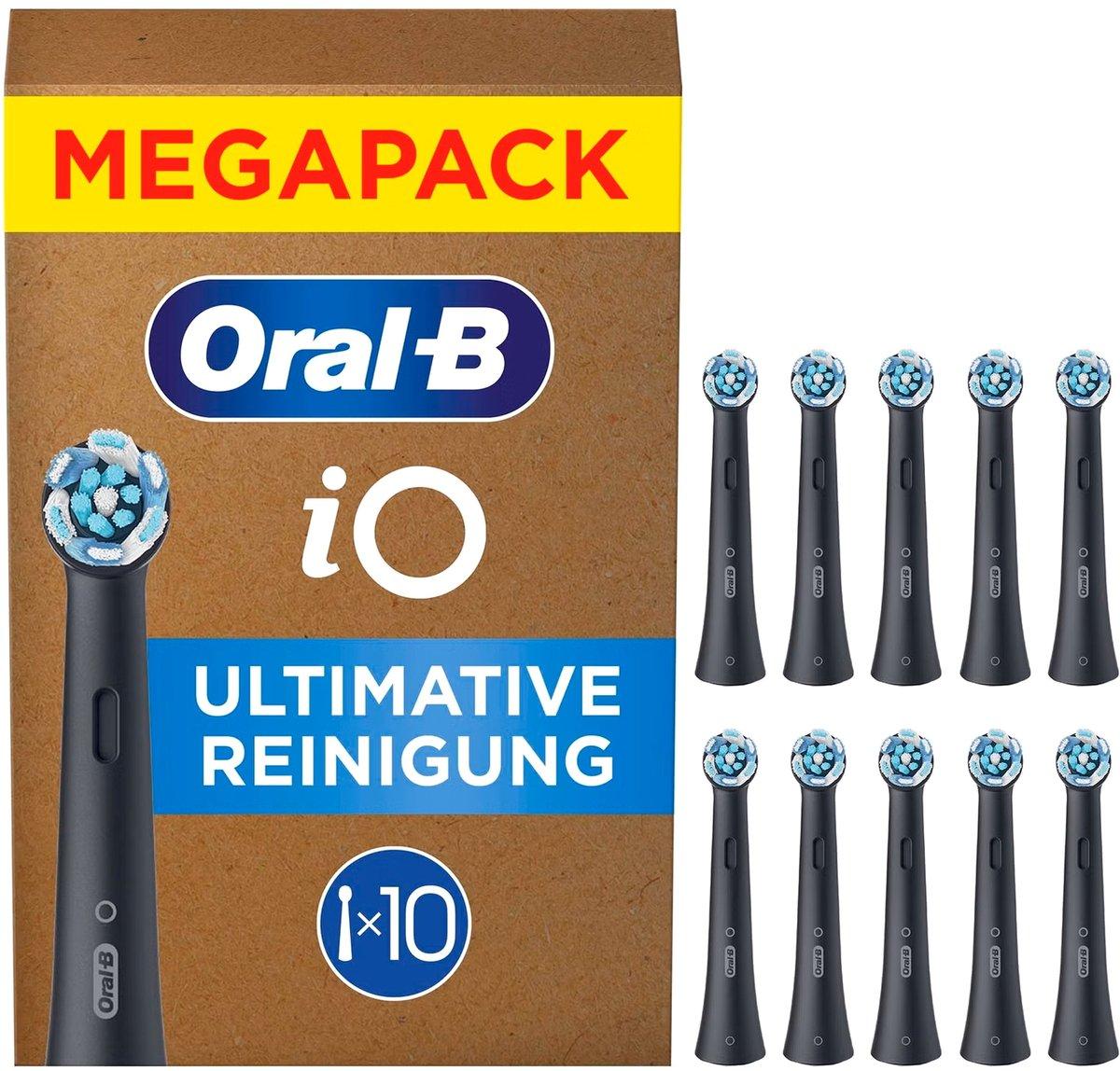 Aufsteckbürsten Oral-B iO Ultimative Reinigung 10 Stück schwarz