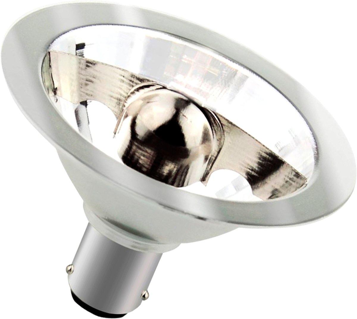Halogenlampe AR70 Ba15d 12V 50W 24° ALU Blendschutz 41990FL