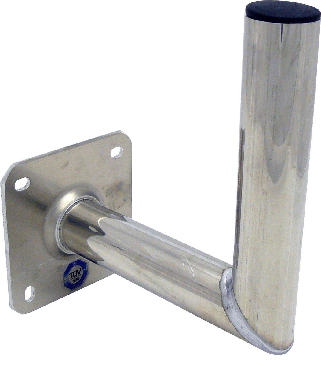 Winkelwandhalter 250 mm x 250 mm Ø 50 mm Aluminium