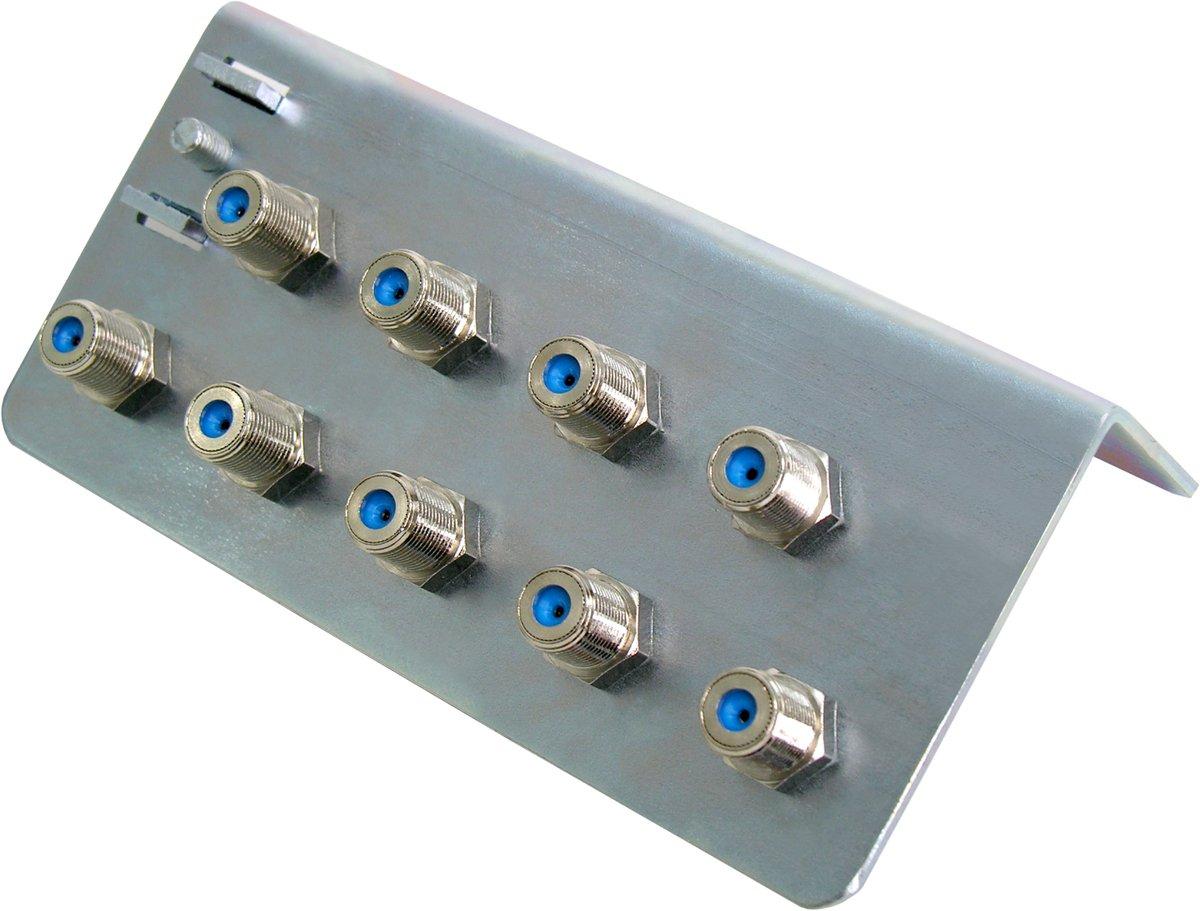 Erdungswinkel Verbindung: F-Buchse - F-Buchse