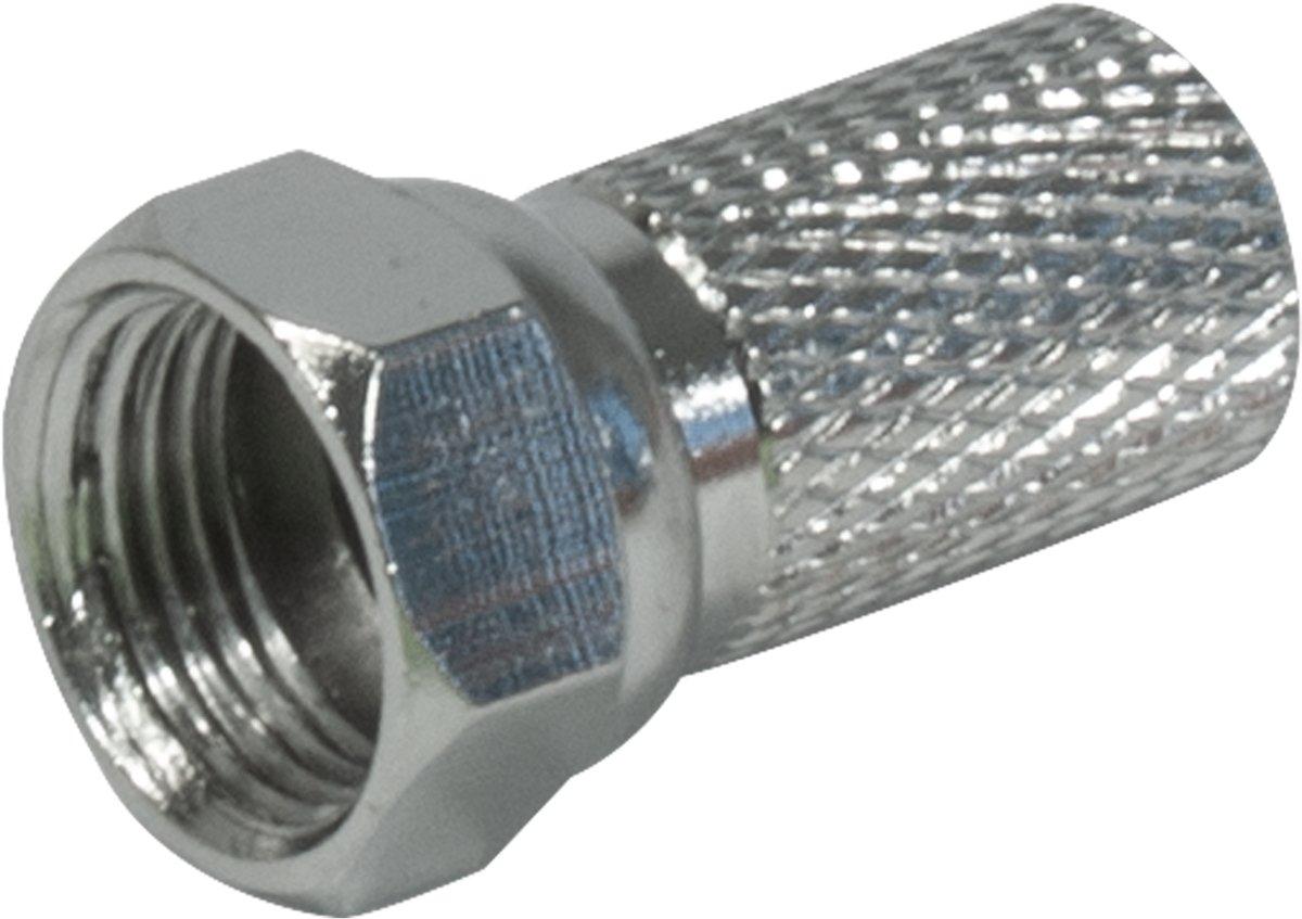 F-Aufdrehstecker für Mini-Kabeltypen