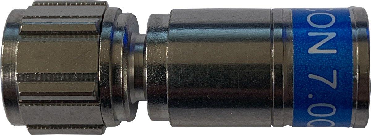 F-Kompressionsstecker Universal für Kabeldurchmesser: Ø 6,4 mm - 7,5 mm