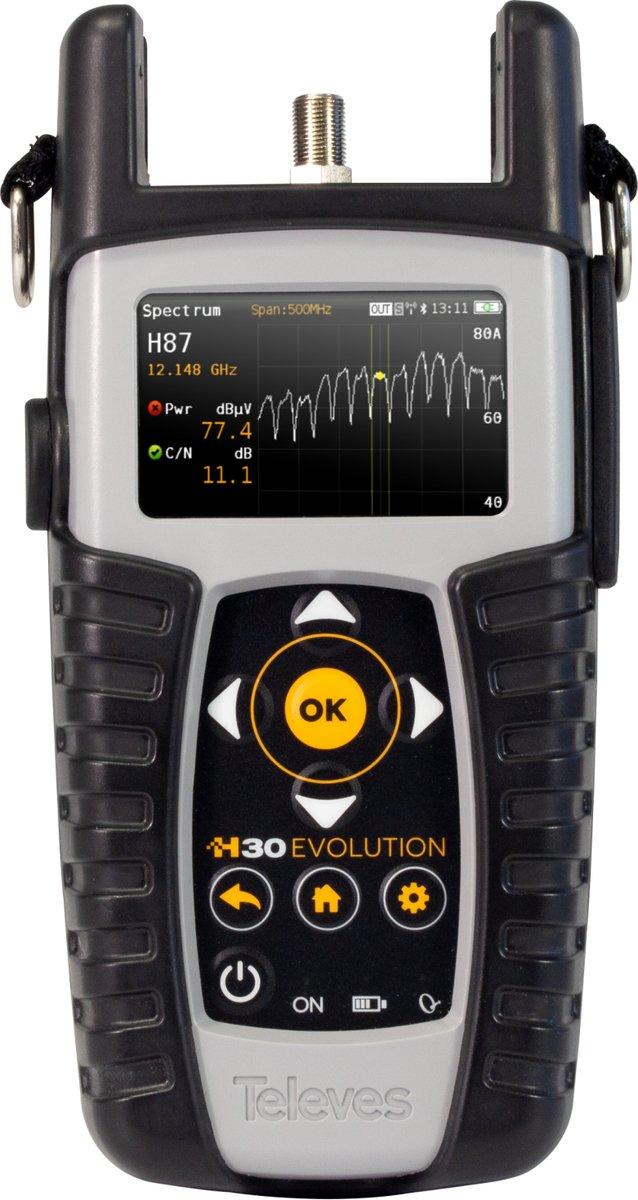 H30Evolution mit DVB-S2 und DVB-C mit Multiscreen-Unterstützung und Koffer