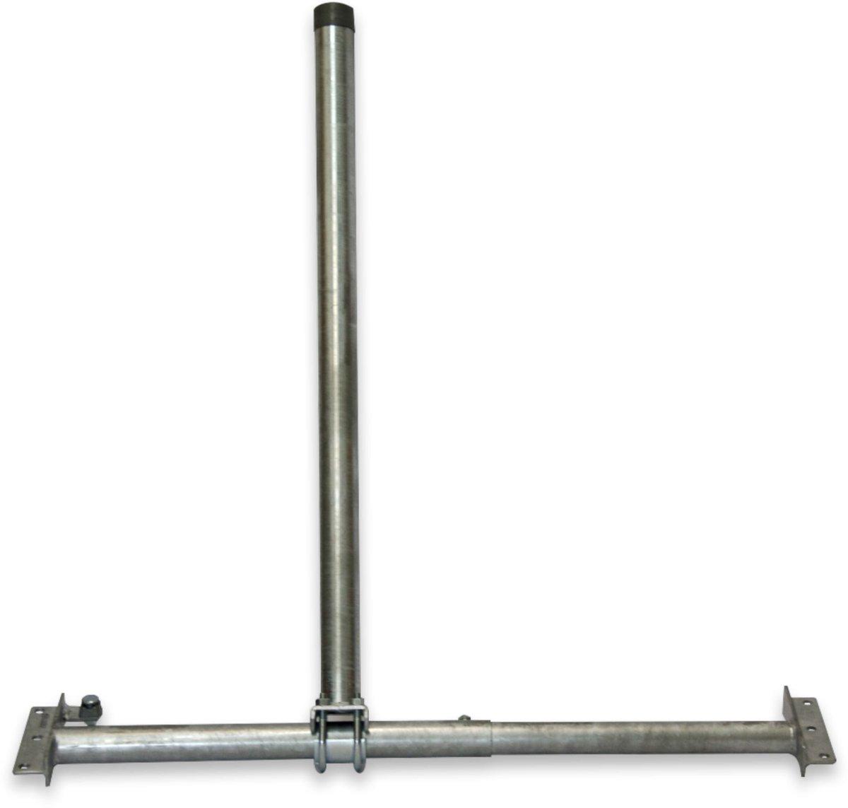 Sparrenhalter mit TÜV-Zulassung und 90 cm Rohr