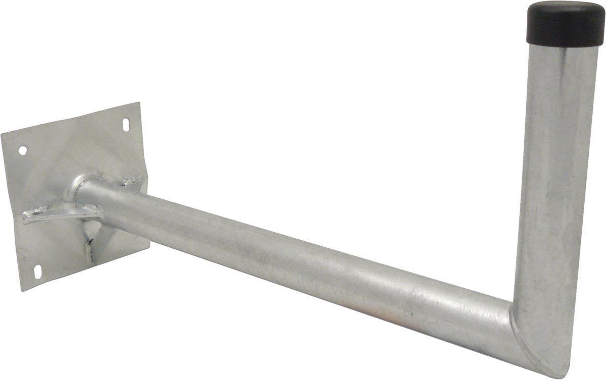 Winkelwandhalter 600 mm x 300 mm Ø 48 mm Feuerverzinkt