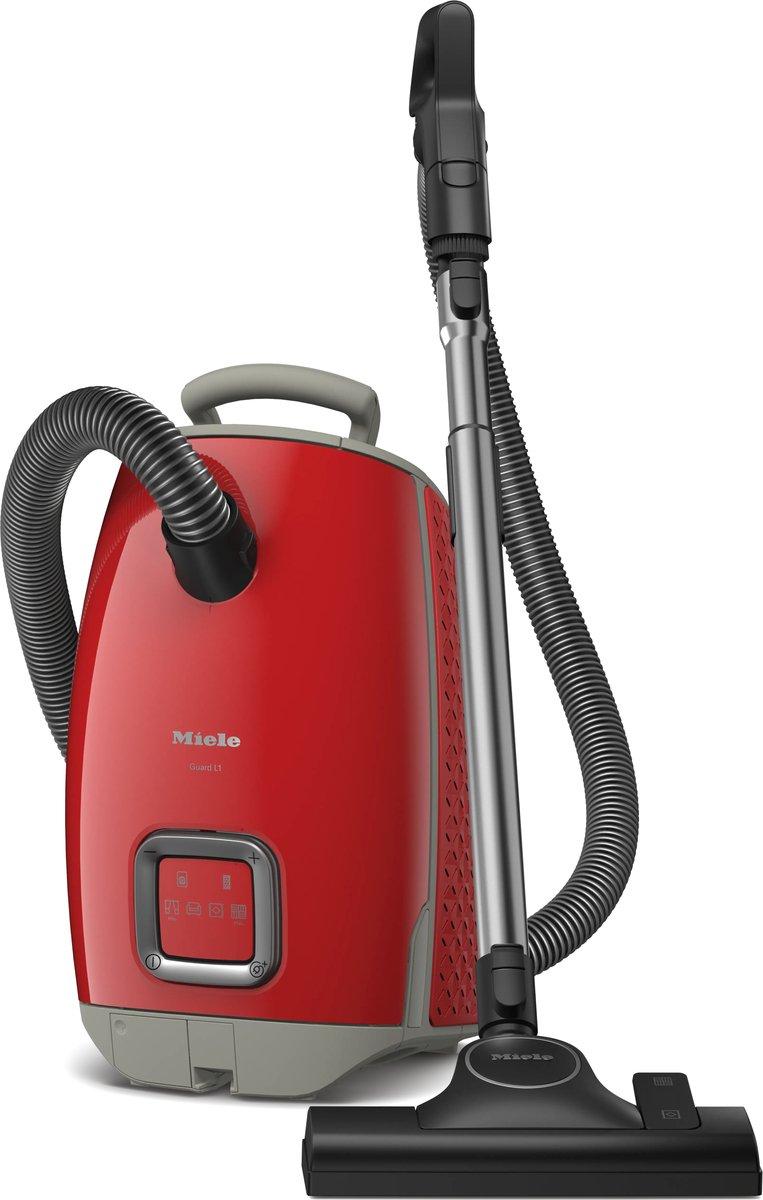 Bodenstaubsauger mit Beutel 890 W rot