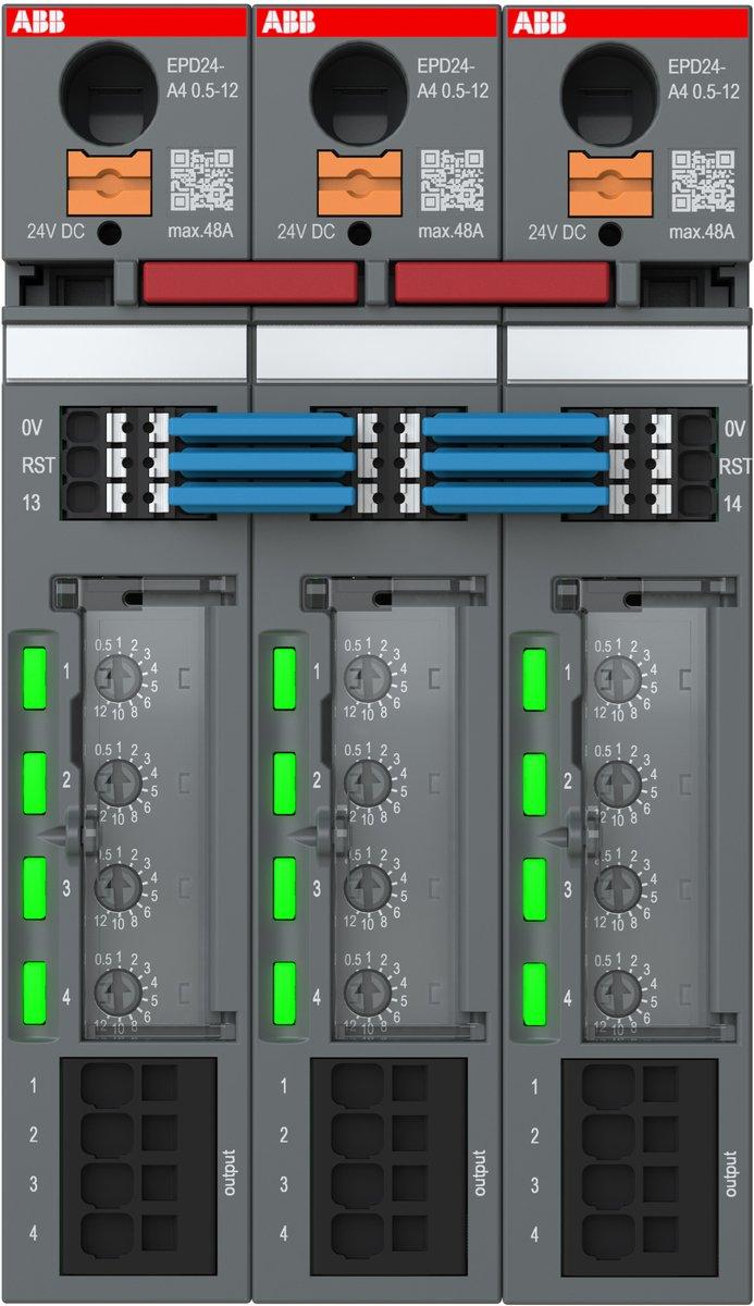 Elektronischer Überstromschutz 24V DC mit Strombegrenzung