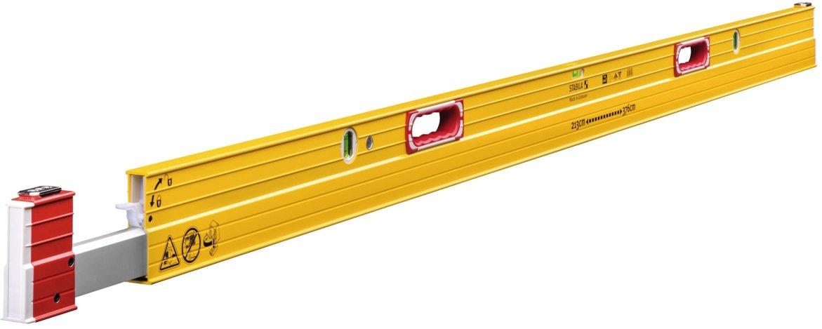 Teleskop-Wasserwaage Type 106 T 213–376 cm mit Abstandhaltern