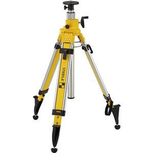 Kurbelsäulen-Baustativ BST-K-L für Laser und Nivelliergeräte Höhe: 98–220 cm