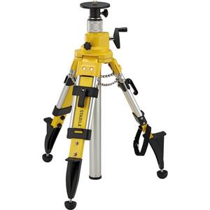 Kurbelsäulen-Baustativ BST-K-M für Laser und Nivelliergeräte Höhe: 69–170 cm