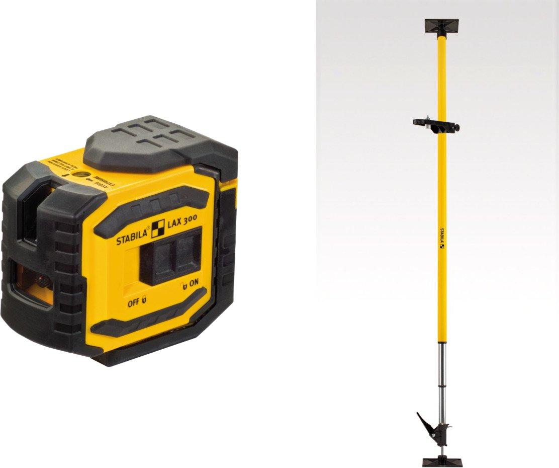 Kreuzlinienlaser LAX 300 5-teiliges Set selbstnivellierend scharfe Laser-Linien
